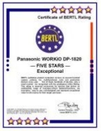 Certyfikat Bertl DP1820